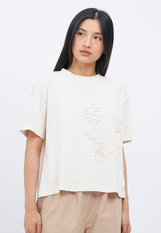 Embroidery Short Sleeve T-Shirt