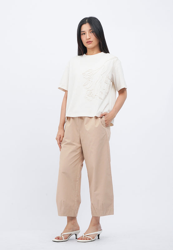 Embroidery Short Sleeve T-Shirt