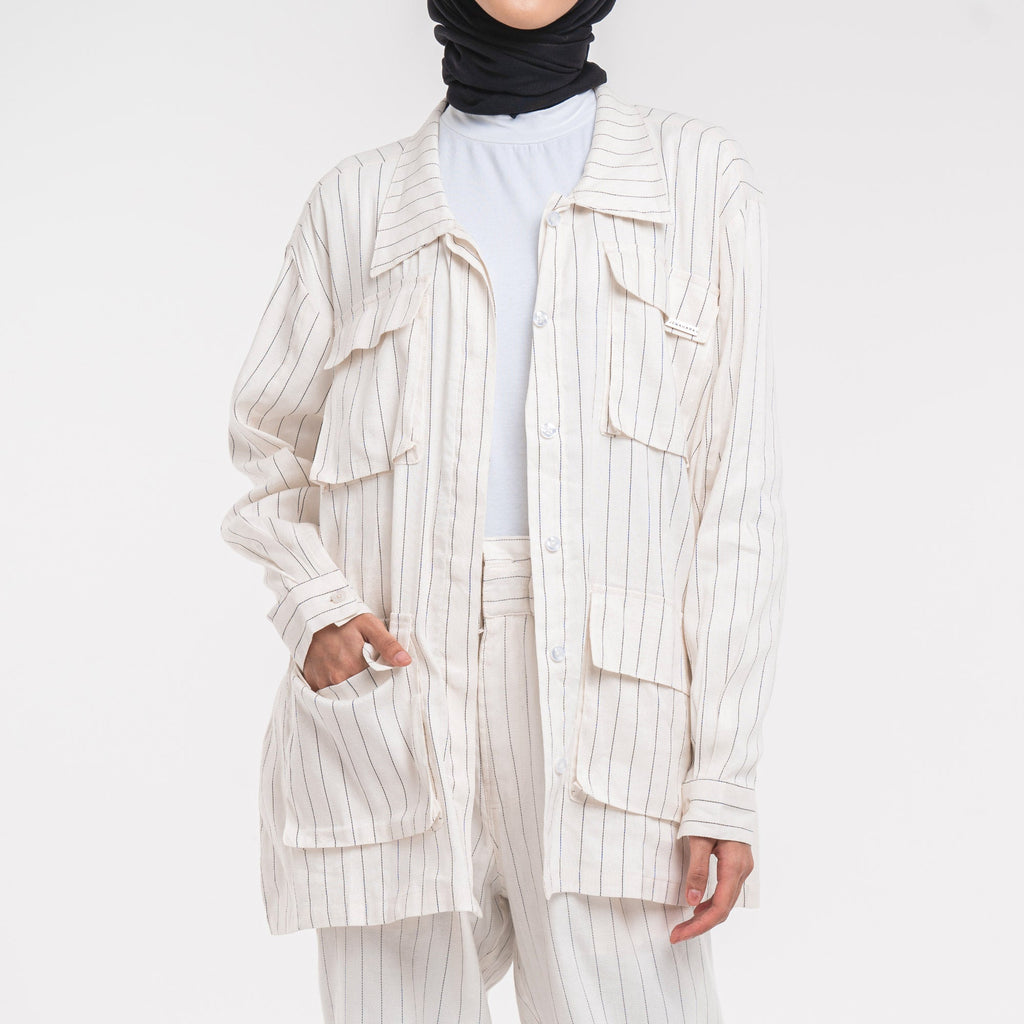 Safari Jacket White