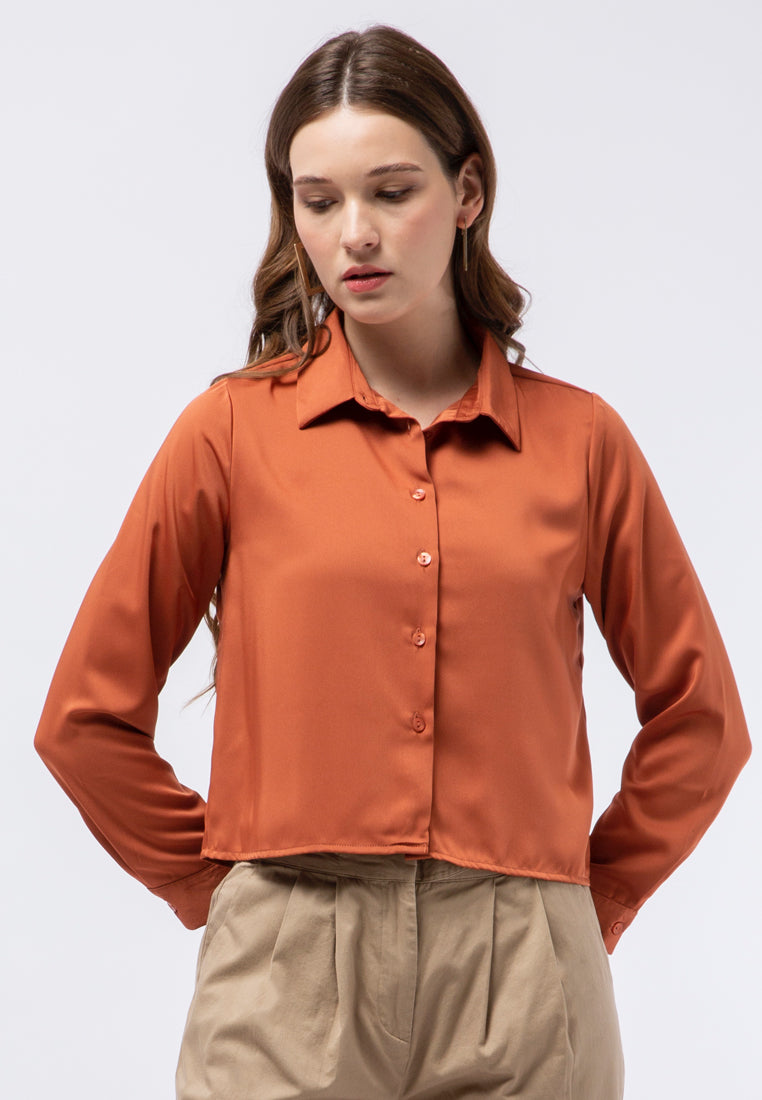 Boxy Crop Blouse