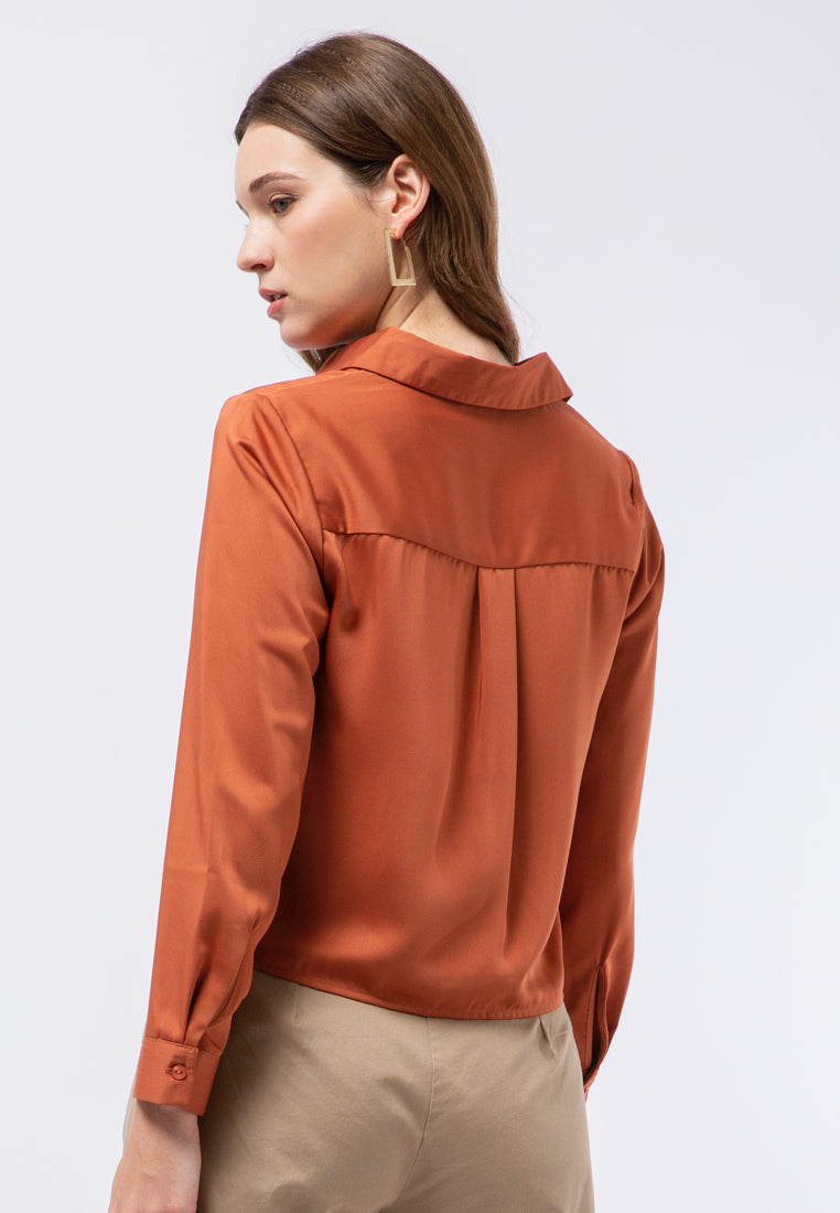Boxy Crop Blouse