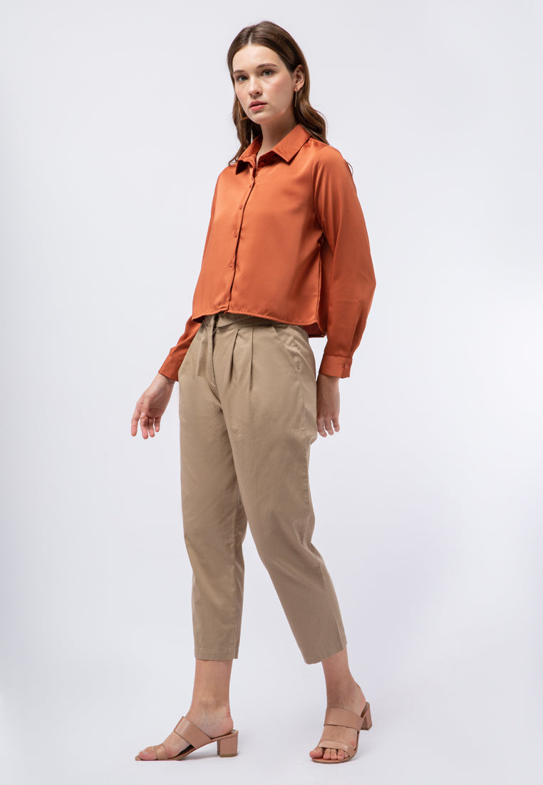 Boxy Crop Blouse