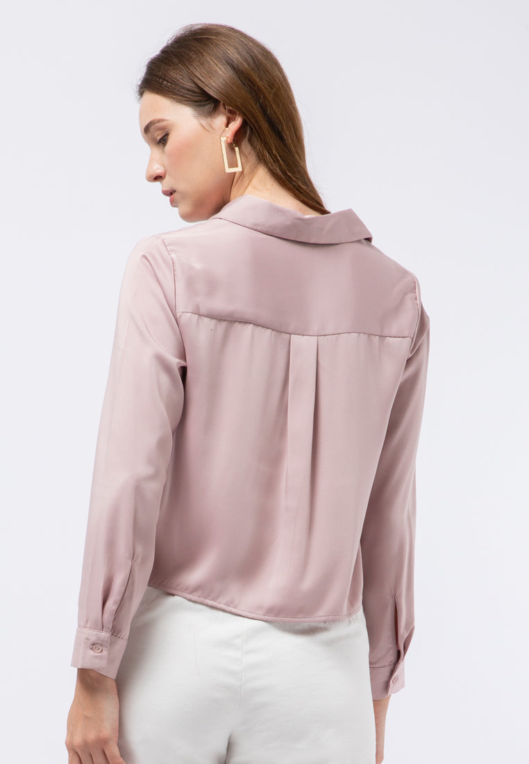 Boxy Crop Blouse