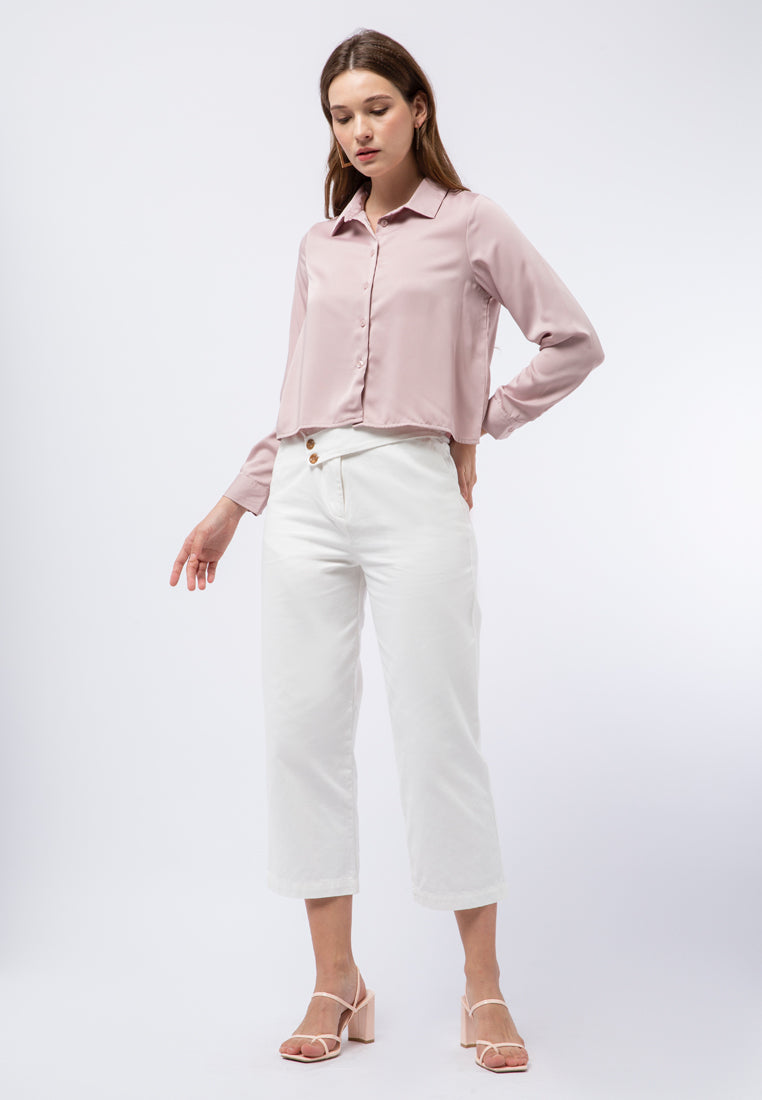 Boxy Crop Blouse