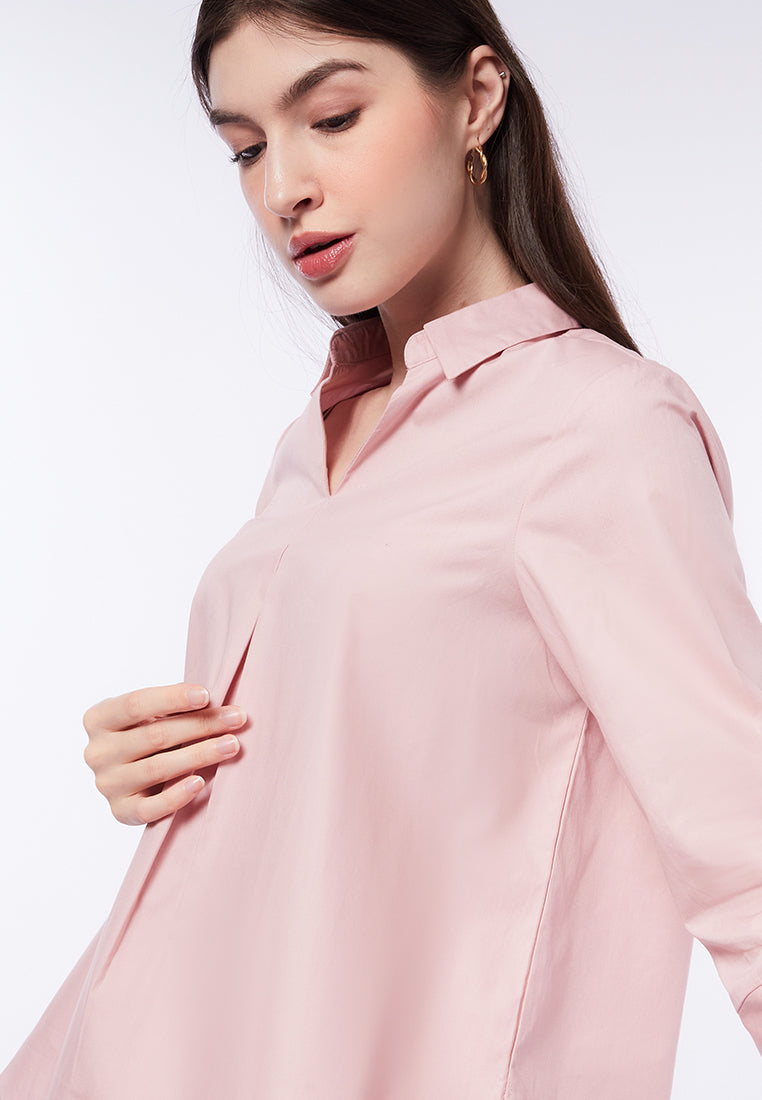 Basic 3/4 Sleeves Blouse