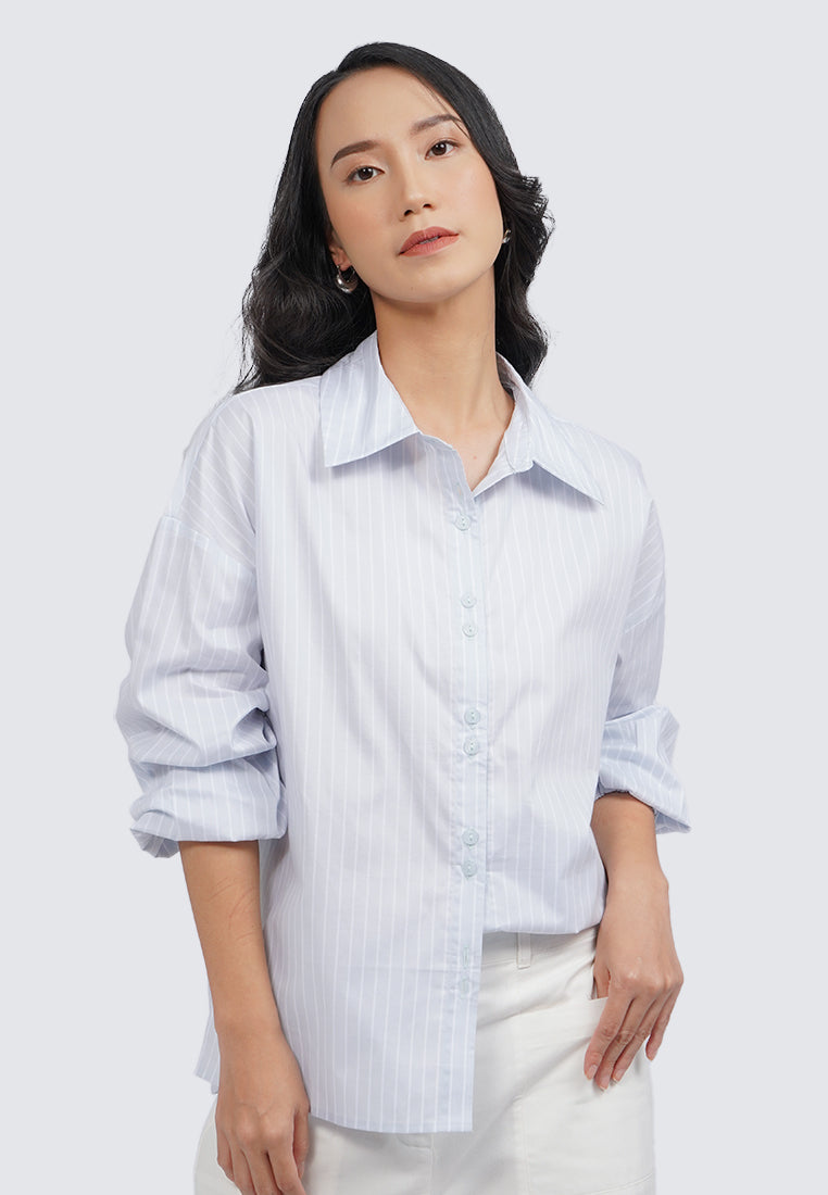 Long Sleeve Stripes Shirt