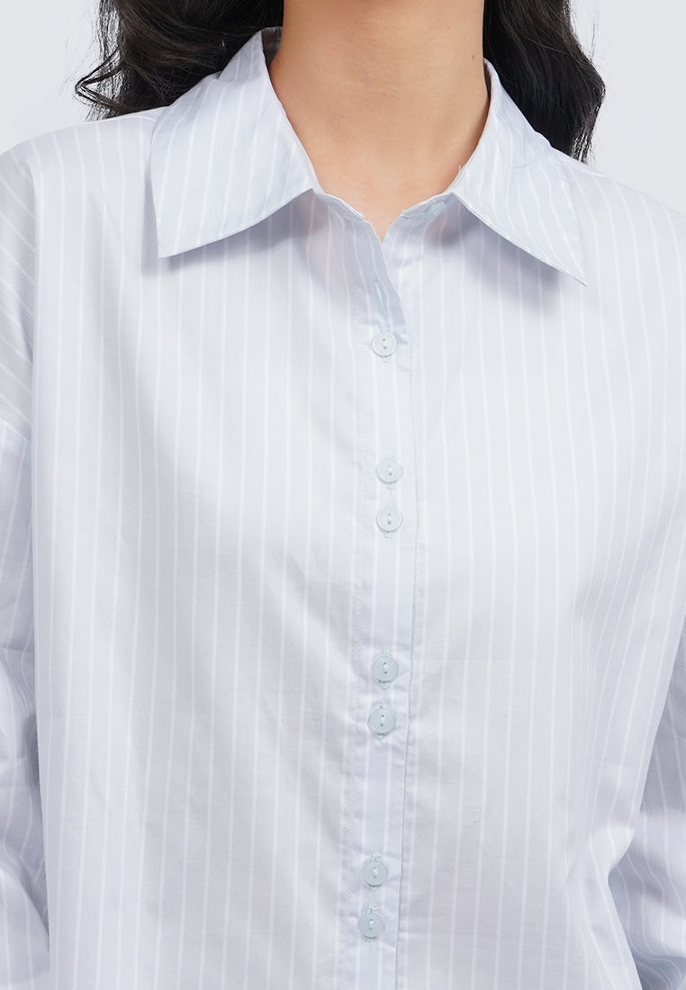 Long Sleeve Stripes Shirt