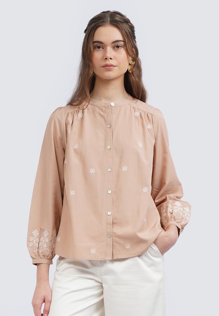 Long Sleeve Boho Blouse