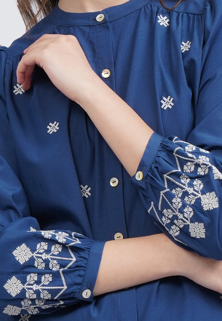 Long Sleeve Boho Blouse