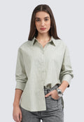 Long Sleeve Stripes Shirt