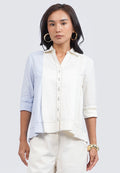 V-Neck Long Sleeve Shirt