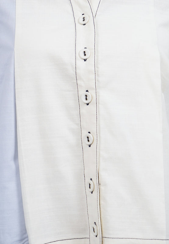 V-Neck Long Sleeve Shirt