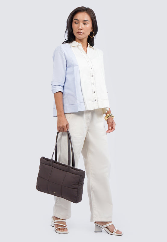 V-Neck Long Sleeve Shirt