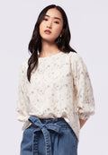 Round Neck Loose Blouse