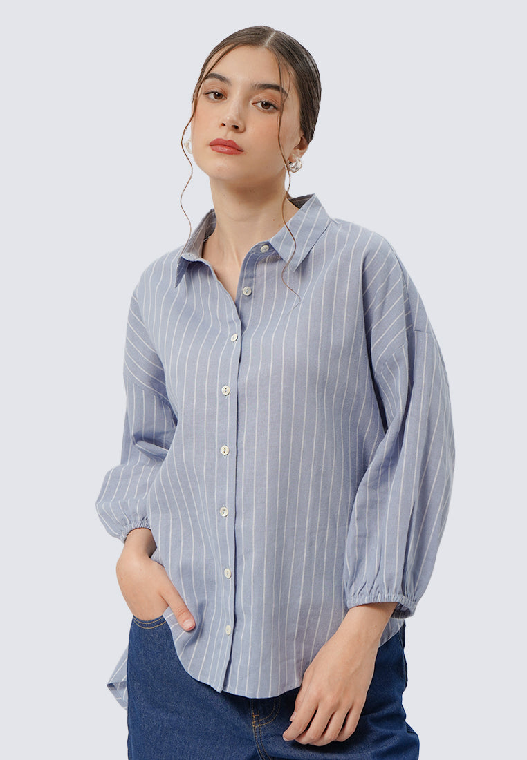 Long Sleeve Stripes Shirt