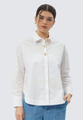 Regular Fit Long Sleeve Blouse