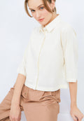 Short Sleeve Boxy Blouse