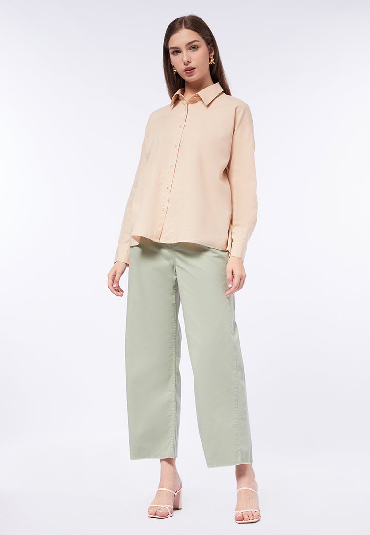 Oversized Long Sleeve Shirt