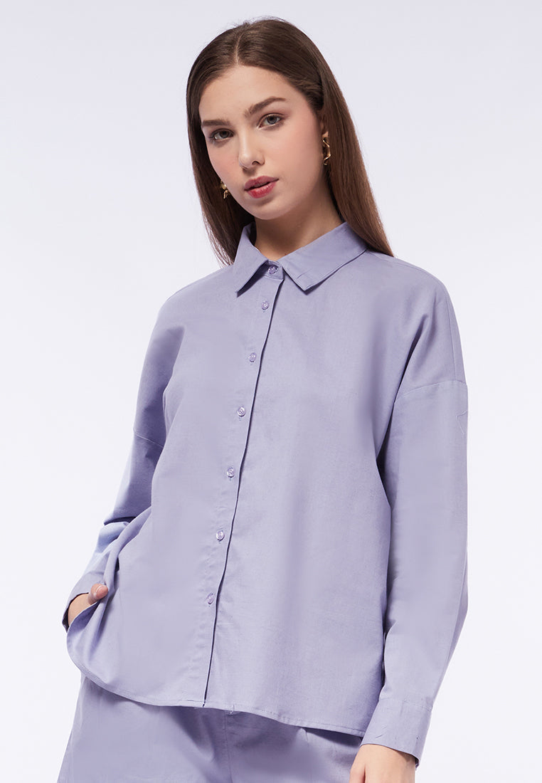 Oversized Long Sleeve Shirt