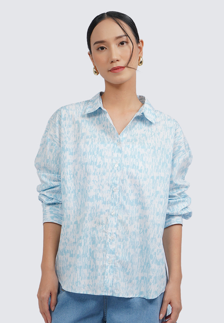 Long Sleeve Printed Shirt