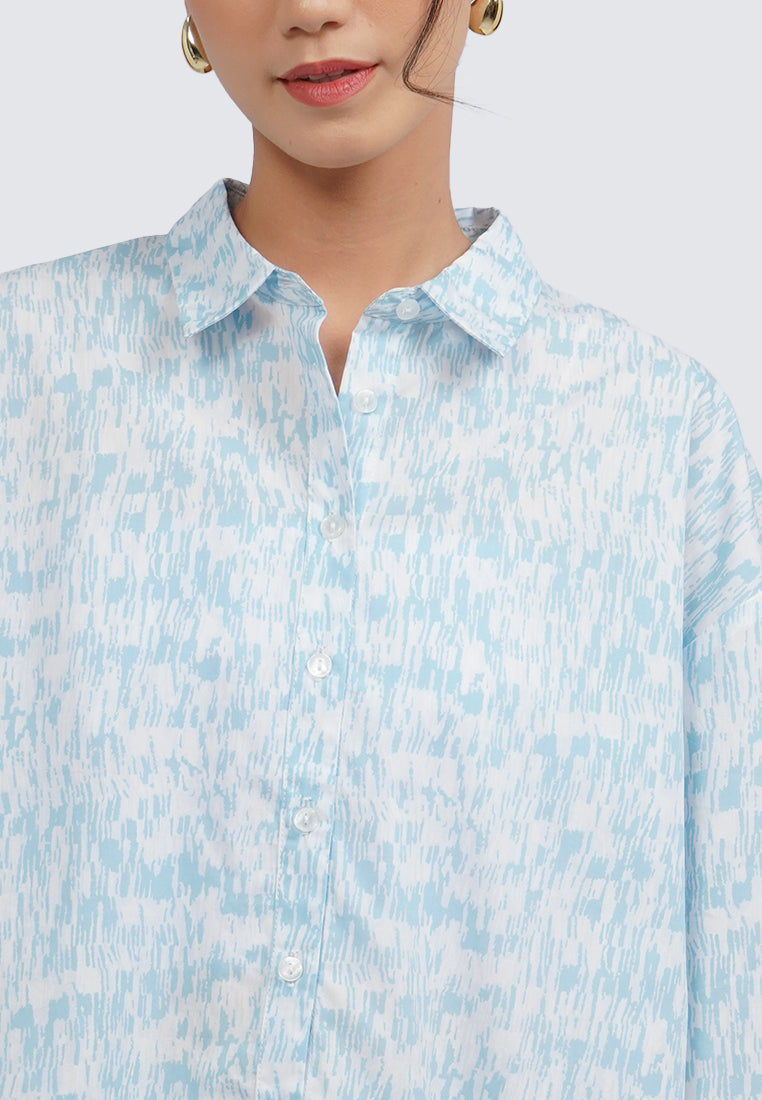 Long Sleeve Printed Shirt