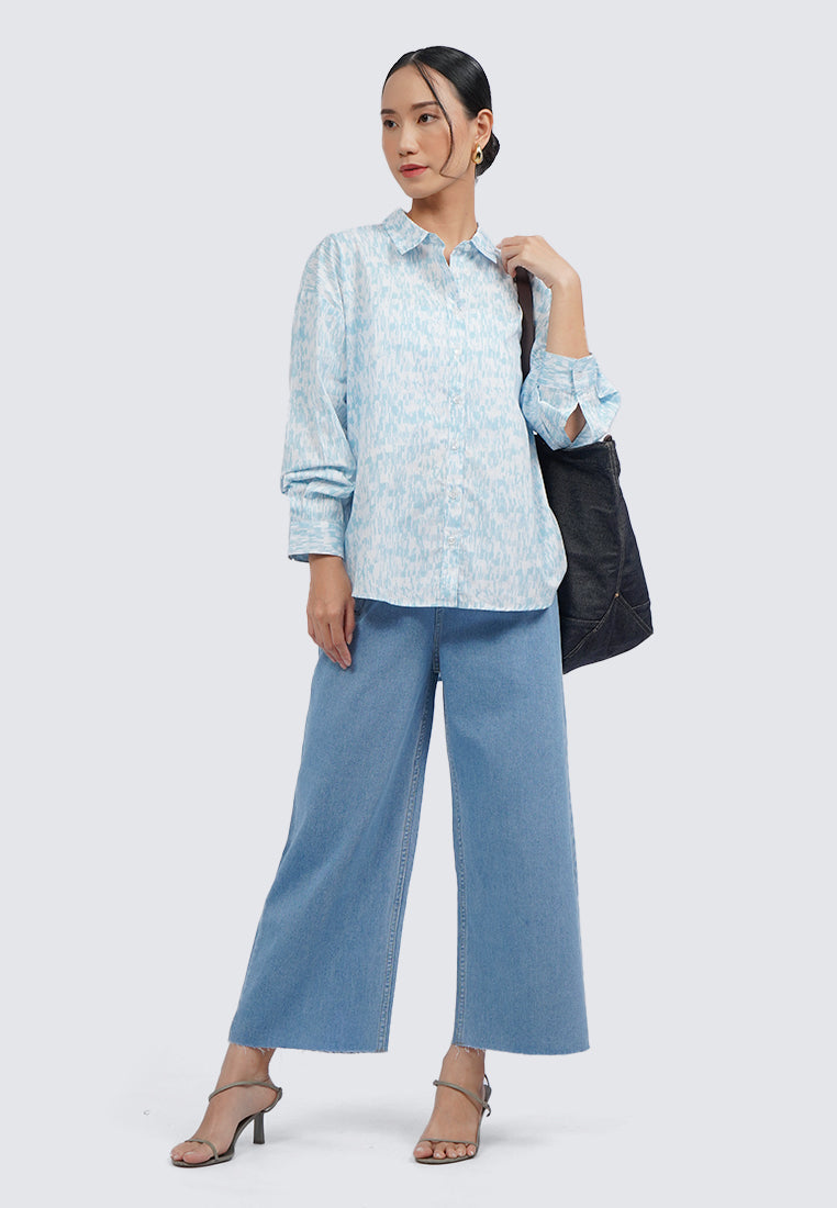 Long Sleeve Printed Shirt
