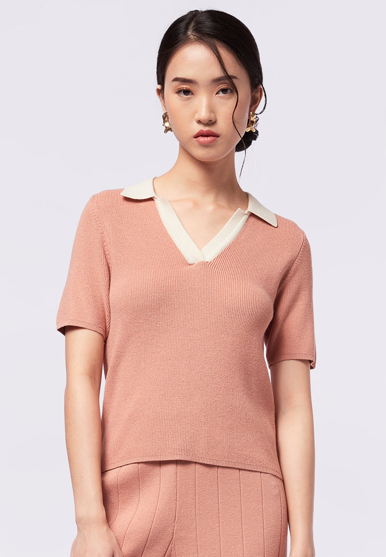 Short Sleeve Polo Top