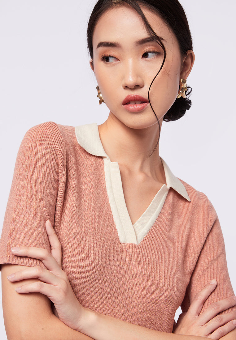Short Sleeve Polo Top