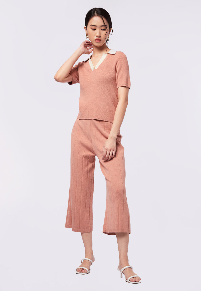 Short Sleeve Polo Top