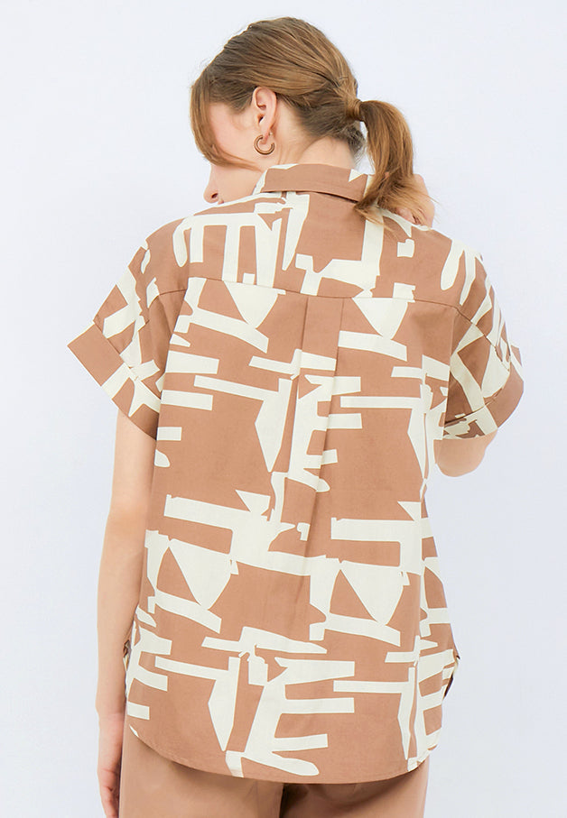 Printed Loose Blouse