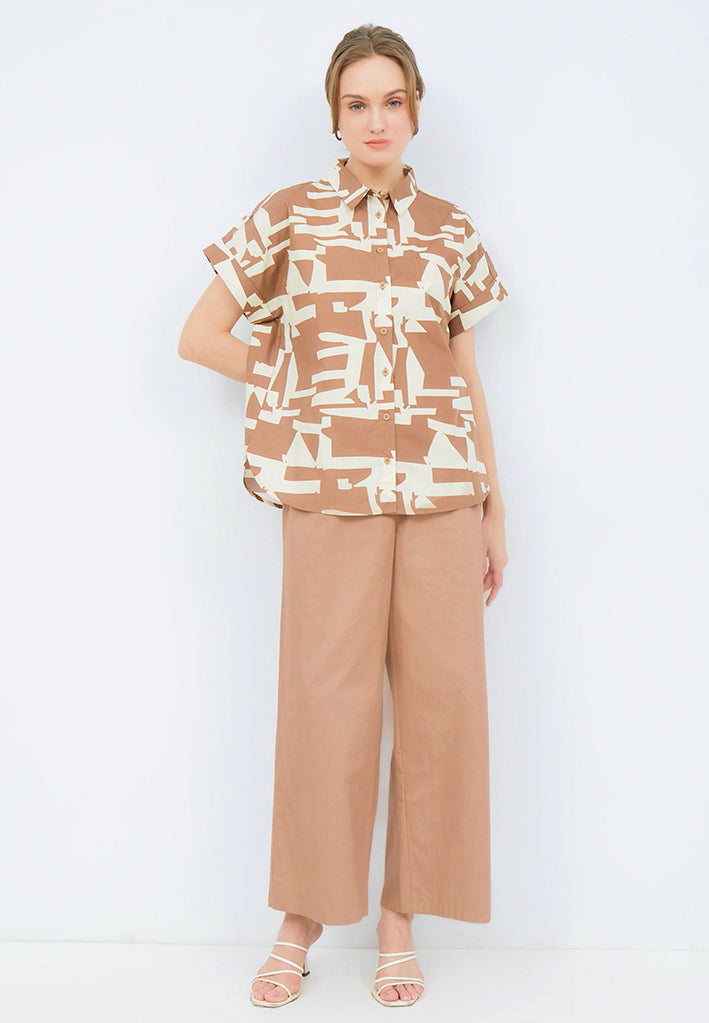 Printed Loose Blouse