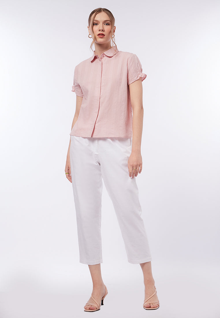 Ruffled Sleeve Blouse