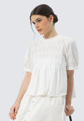 Balloon Sleeves Blouse