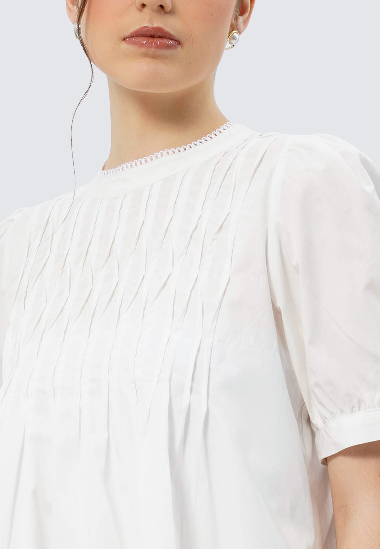 Balloon Sleeves Blouse