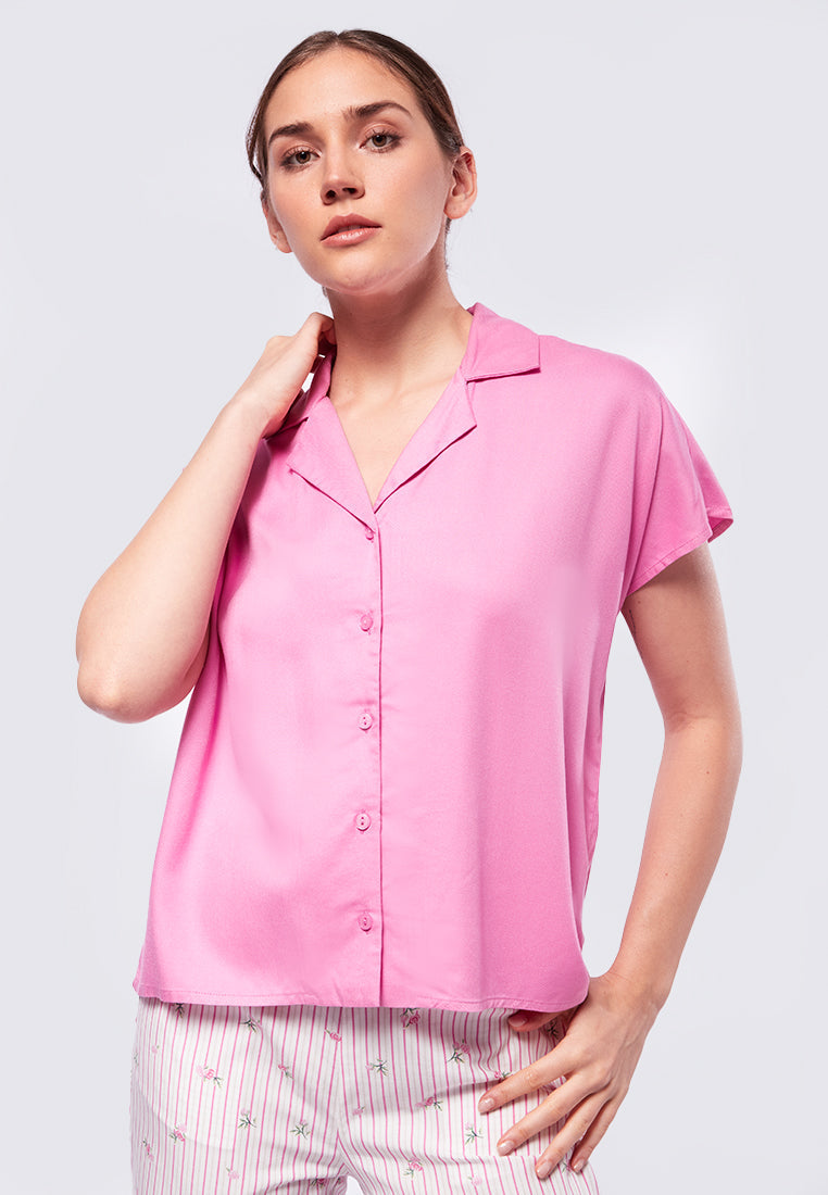 Short Sleeve Lounge Top