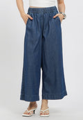 Wide Leg Denim Pants