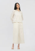Regular Fit Linen Cullotes