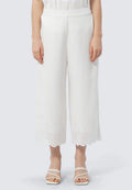 High Waist Culotte with Hem Details