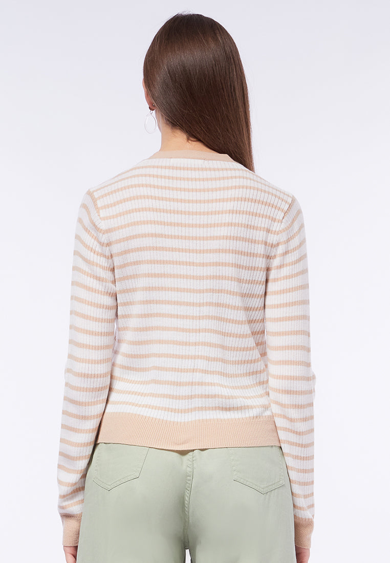 Long Sleeve Printed Cardigan