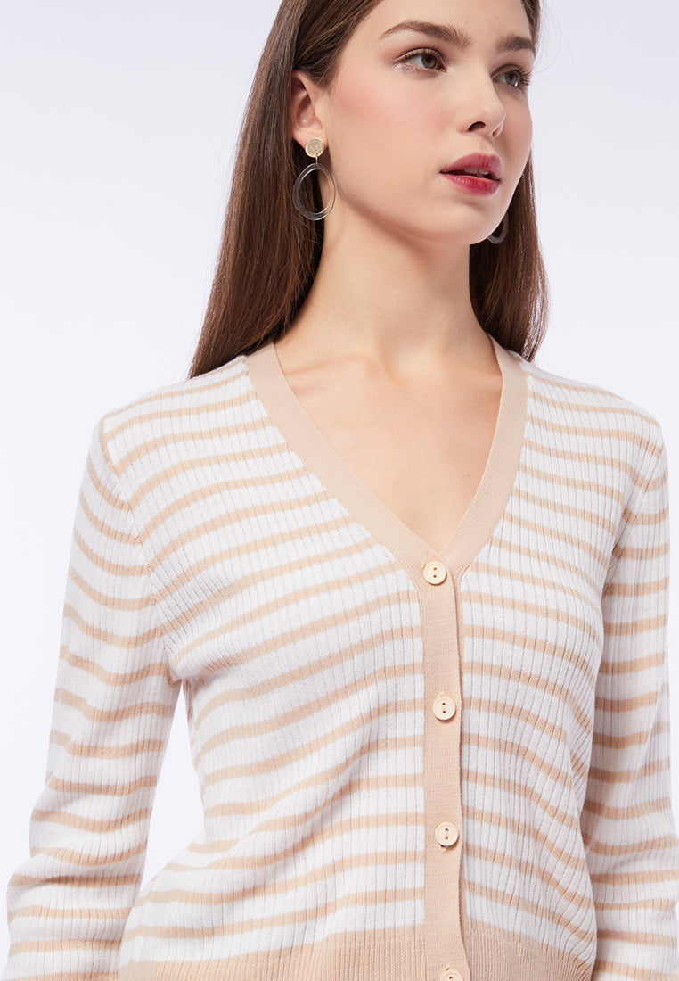Long Sleeve Printed Cardigan