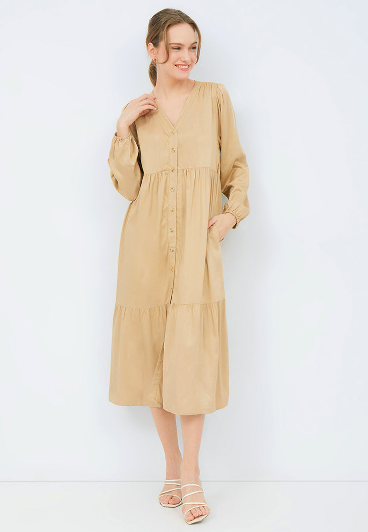 Midi Tiered Dress
