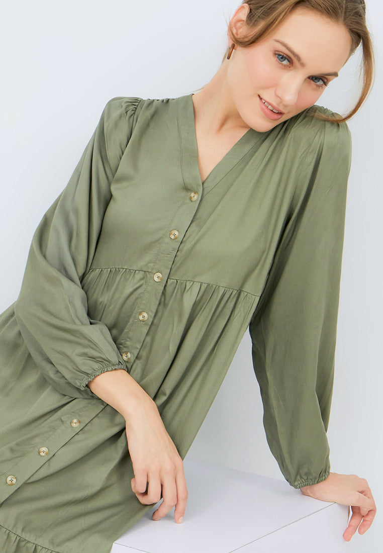 Midi Tiered Dress