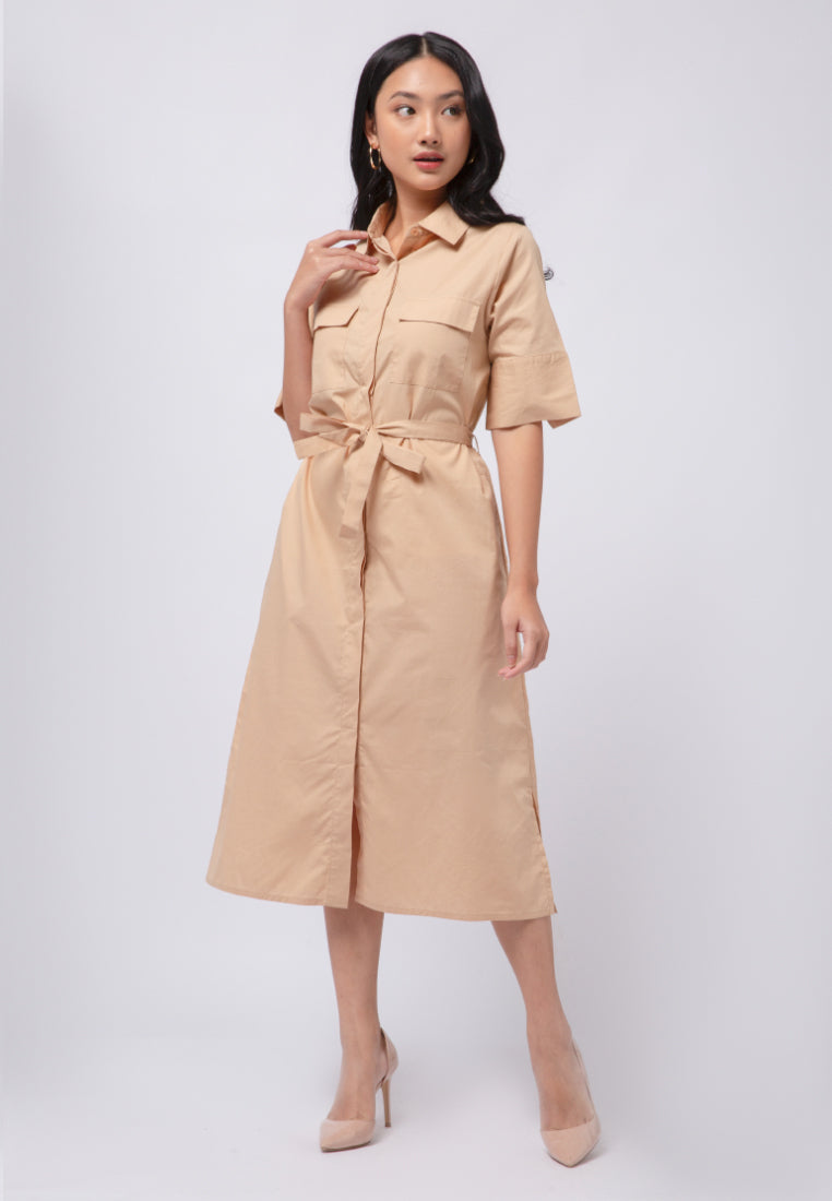 Midi Shirt Dress