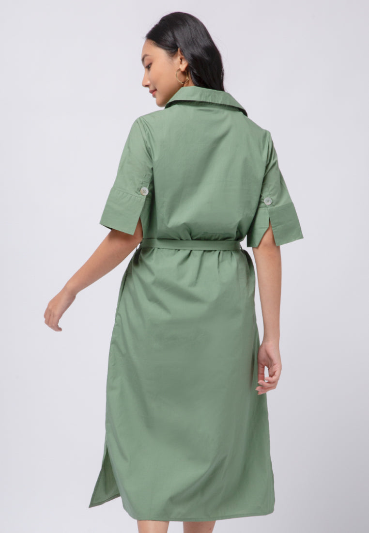 Midi Shirt Dress