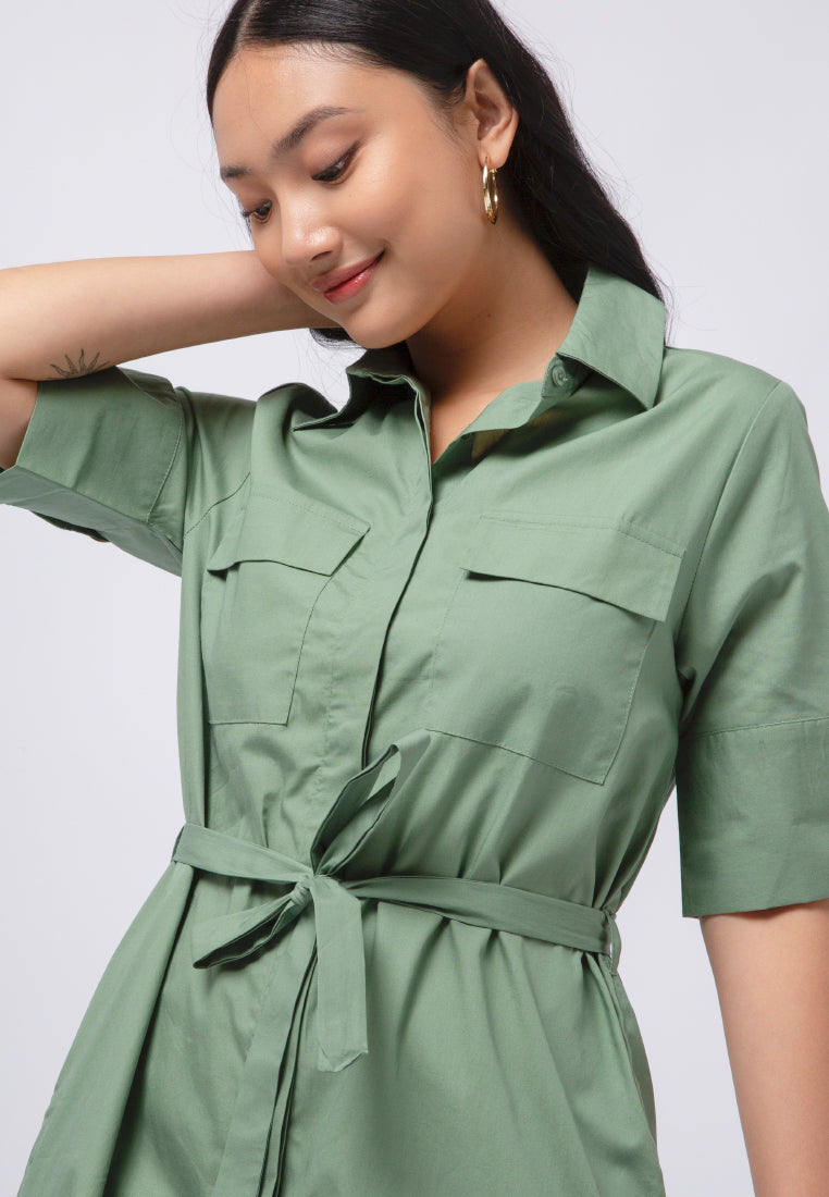 Midi Shirt Dress