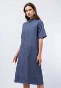 A-line Loose Midi Dress