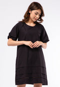 Puff Sleeve Short Dress