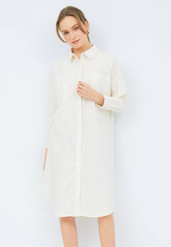 Loose Shirt Dress