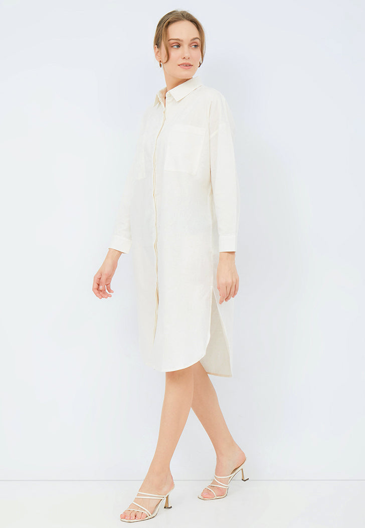 Loose Shirt Dress