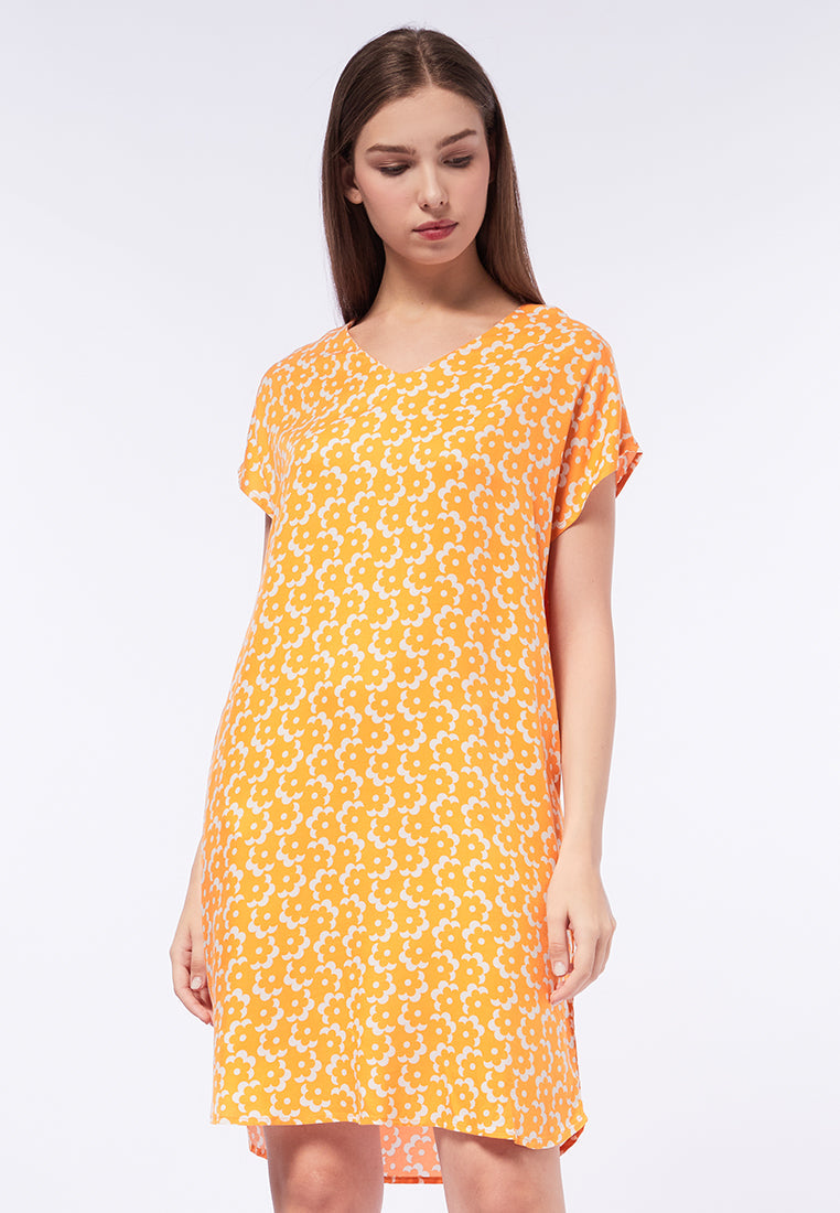 Printed Lounge Dress